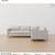 Pottery Barn Gray Jake Sectional - delivery available 3 thumbnail
