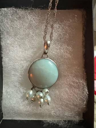 Sterling Silver Chain wirh Pendant 1