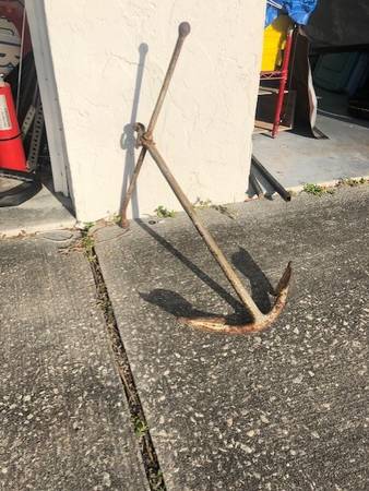 YACHTMAN'S ANCHOR /KEDGE- ANTIQUE 1