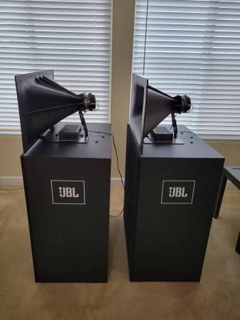 JBL 4722 Speakers LARGE Horns Two Way 630 Hz Crossover Passive - $1,600 (Torrance)63471471616131121
