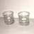 Pair of Pretty Ribbed Tumbler / Rocks / Whiskey Glasses  - 12 oz. 1 thumbnail
