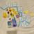 Large fabric flag and other baby shower decorations 1 thumbnail