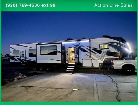 2021 dutchmen Voltage 3951 15 ft garage 1