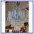 Vintage Three Tiered Tronchi Glass Chandelier 6 thumbnail