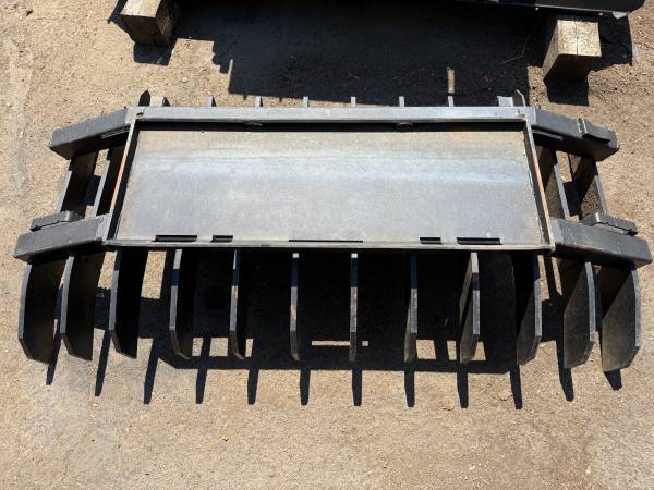 70" Skid Steer Root Rake Attachment 1