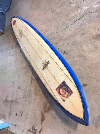 10’2” x 23 1/8” x 3 3/4” Larry Mabile Eagle Glider Longboard - $740 (San Diego)63470445913475123