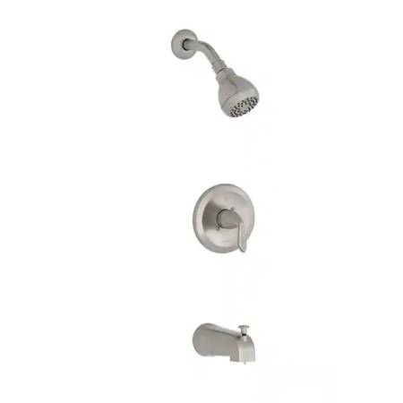 Glacier Bay Constructor Single-Handle 1-Spray Tub and Shower Faucet 1