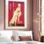 Large Vintage lithograph poster - "La Camisa de la Pompadour" 1 thumbnail