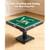 VEVOR Foldable Automatic Mahjong Table with Two Sets of Magnetic Tiles - AS IS [ 9 thumbnail