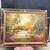 Large Vintage impressionistic Autumn River Landscape oil painting 3 thumbnail
