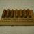Vintage 1980s Solid Oak and Brass Furniture Handles 1 thumbnail