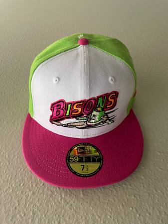Era buffalo bisons 59Fifty fitted hat size 7 1/2 1