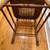 Wood Pressed Back North Wind Face Spindle Cane Seating Chairs (set -3) 11 thumbnail