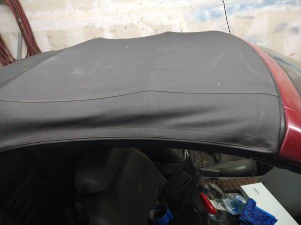 1999-2004 Mustang Convertible top with frame 1