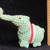 Amigurumi Tiny Vintage Crocheted Elephant & Monkey 5 thumbnail