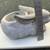 A vintage cement rabbit planter 7 thumbnail