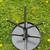 Metal Outdoor Side Table pith Tempered Glass Top – Elegant Small 2 thumbnail