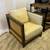 Linen Ashley Copeland Accent Chair Armchair Small White 1 thumbnail