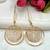 Charms With Hanging Chain Long Earrings 2 thumbnail