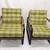 LOUNGE CHAIRS -VINTAGE 80s SET OF (2)  IRON FRAME  ORIGINAL UPHOLTER 12 thumbnail