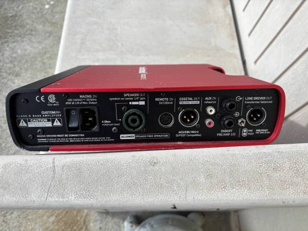 TC Electronics Bass Amp 1