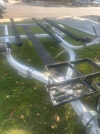 Double jet skii trailer 1