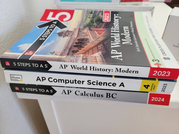 AP World History, Computer Science, Calculus BC 1