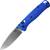 Benchmade - Bugout 535 EDC Knife with Blue Grivory Handle 1 thumbnail