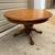 Antique oak claw feet dining table 9 thumbnail