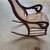 Antique caned Lincoln Rocking Chair Rocker 1 thumbnail