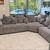 Large Gray Sectional Sofa 4 thumbnail