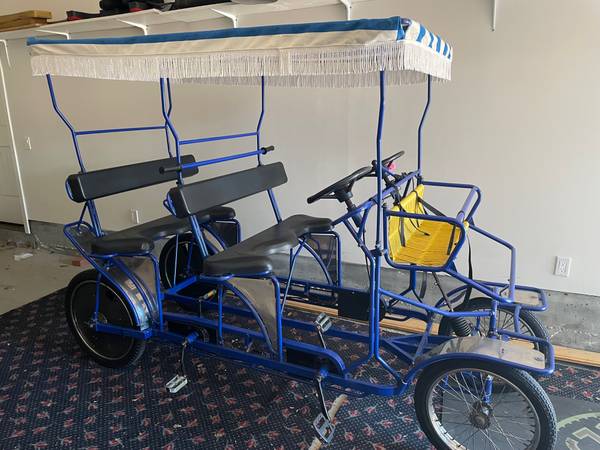 Italian Double Bench Seat Surrey 1