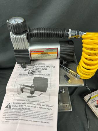 12 VOLT HIGH VOLUME AIR COMPRESSOR 1