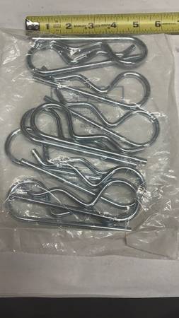 Bag of 10 LARGE Hairpin Cotters For shafts 1-1/8" to 1-1/2" NEW - $20 (East Wenatchee)63441567456897120