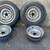 Chevy or GMC truck or van 15x7 inch steel wheels 5 on 5 inches 1 thumbnail