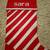 "SARA" Personalized Candy Cane Striped Velvet Christmas Stocking! 2 thumbnail