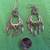 Sterling Silver Earrings with a very special Marcasite Tiny Work 3 thumbnail
