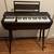 vintage 70s GE 3-Octave Air Chord Electric Organ keyboard + legs brown 1 thumbnail
