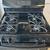 BLACK GE GAS STOVE  30” WIDTH 2 thumbnail