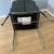 Chrome & Gray Upholstered Accent / Dining Armchair MCM Modern - B.O. 7 thumbnail