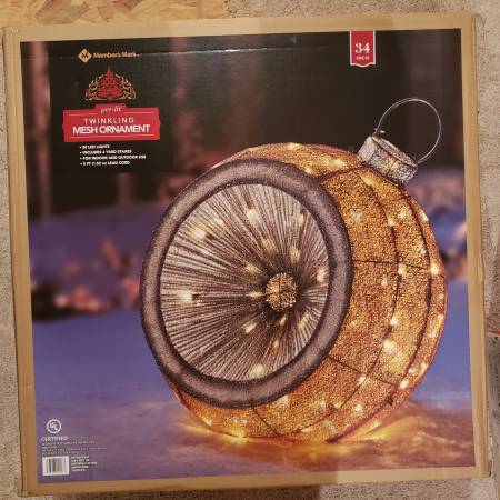 Christmas ornament for lawn 1