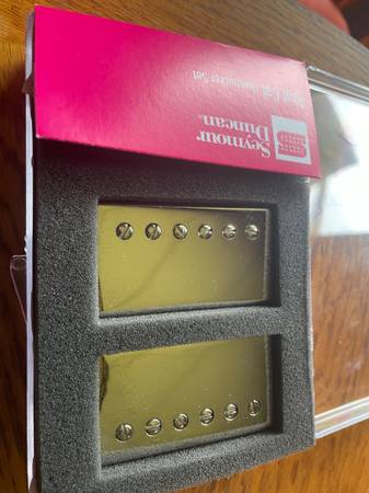 Seymore Duncan JB & '59 pickup set in Nickel case 1