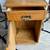 Solid oak wood nightstand or side end table or desk extension 4 thumbnail