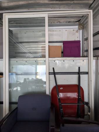 Vinyl Sliding Door 6x8" 1