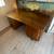 Rare Walnut Antique Executive Desk with Typewriter Drawer 63” L 11 thumbnail