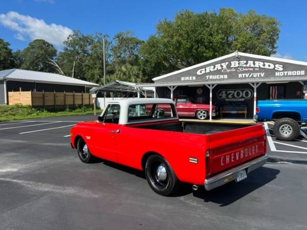 1970 CHEVY C10  **SHORT BED CST** - $28,500 (GRAY BEARDS CYCLE BARN)63470251895171122