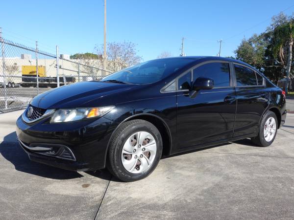 2013 Honda Civic LX Sedan 89K Miles Meticulous Motors Inc FL For Sale 1