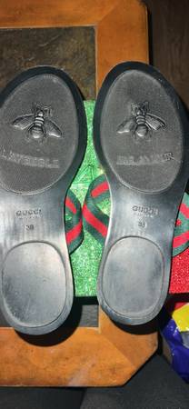 Gucci sandles size 8 1