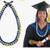 NEW Graduation Lei Handmade Ribbon Lei Braided Graduation Leis Ribbon 1 thumbnail