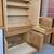 Kitchen/ garage cabinets shaker style in solid cherry wood made by Cabico and Kr 10 thumbnail